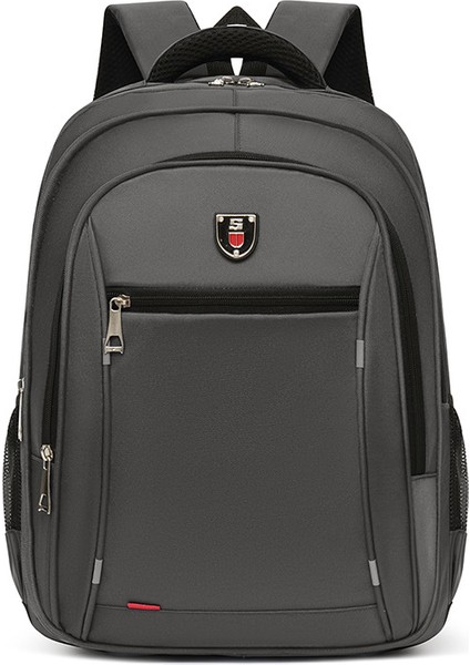 Sırt Çantası Büyük Kapasiteli Erkek Bilgisayar Çantası Işe Gidiş Seyahat Sırt Çantası Orta Okul Okul Çantası (Yurt Dışından)