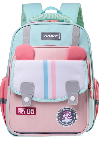 Ilkokul Çantaları Birinci Sınıf Hafif Omurga Koruması Erkekler ve Kızlar Için Büyük Kapasiteli Anaokulu Sırt Çantası (Yurt Dışından)