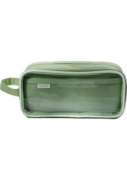 Büyük Kapasiteli Kalem Kutusu Basit Şeffaf Kalem Kutusu (Yurt Dışından)