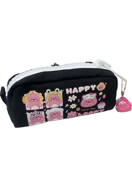 Karikatür Sevimli Taşınabilir Saklama Çantası Kalem Kutusu (Yurt Dışından)