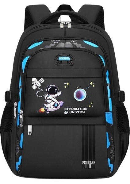 Astronot Ilkokul Çantası, Yükü Azaltmak ve Omurgayı Korumak Için 1-6. Sınıflar Için Çocuk Sırt Çantası (Yurt Dışından)