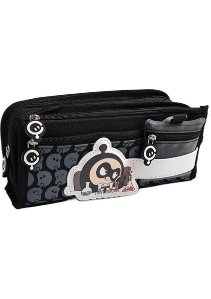 Yumurta Çocuk Partisi Çok Katmanlı Kalem Çantası Ins Tarzı Yüksek Görünümlü Büyük Kapasiteli Kalem Saklama Çantası Ilkokul Öğrencisi Kırtasiye Çantası (Yurt Dışından)