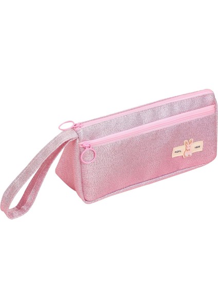 Yaratıcı Lazer Renkli Kalem Çantası, Sevimli Göğüsler, Büyük Kapasiteli Kırtasiye Çantası, Ortaokul Kızları Için Ins Tarzı Yüksek Değerli Kalem Çantası (Yurt Dışından)