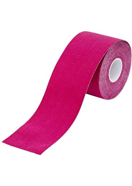 Kinesio Sport Tape - Sporcu Agrı Bandı 5m x 5cm - Pembe 4 Adet