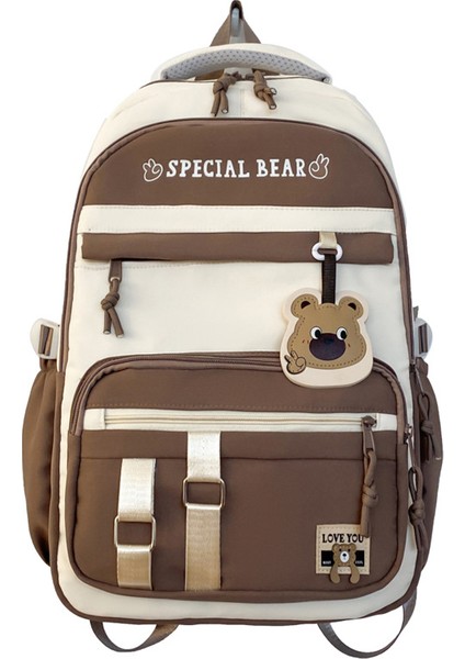 Ortaokul ve Lise Öğrencileri Için Geniş Kapasiteli Okul Çantası, Hafif ve Yük Azaltıcı Sırt Çantası, Ilkokul Öğrencileri Için Basit ve Sağlam Sırt Çantası (Yurt Dışından)