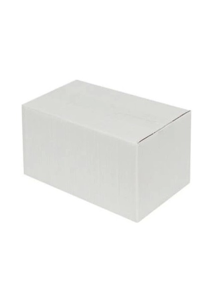 10X6X5CM Tek Oluklu Koli - Beyaz