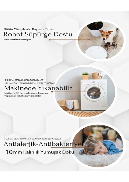 Yıkanabilir Lüx Armoni Kalite Embos Yolluk Oturma Odası Salon Mutfak Halısı Çocuk Odası indirimleri