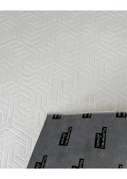 Yıkanabilir Lüx Armoni Kalite Embos Yolluk Oturma Odası Salon Mutfak Halısı Çocuk Odası