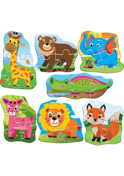 Circle Toys My Best Puzzle Hayvanlar