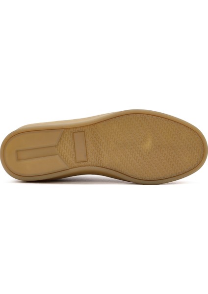 Erkek Siyah Bağcıklı Deri Sneaker 24SFD684118