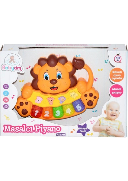 Birlik Toys 855-33A-24 Aslan Masalcı Piano -