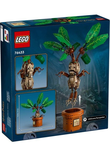 76433 LEGO Harry Potter - Adamotu - Mandrake 579 Parça +10 Yaş