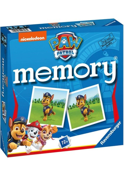 207435 Ravensburger - Paw Patrol Memory