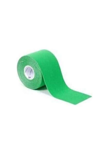 Kinesio Sport Tape - Sporcu Agrı Bandı 5m x 5cm - Yeşil 4 Adet