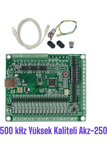 Mermak Cnc 3 Eksen Akz 250-USB3-NPN Mach3 Kontrol Kartı