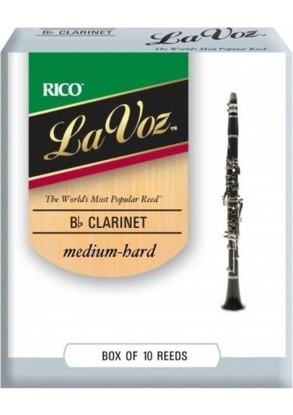 Rcc La Voz Bb Clarinet Medium Hard Bb Klarnet Kamışı fiyatları