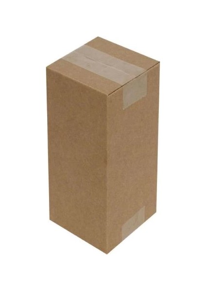 8 x 8 x 10 cm Tek Oluklu Koli - Kraft