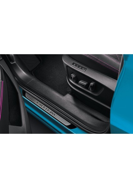Toyota Yaris P3 Krom Kapı Eşik Koruması Exclusive Line 2011-2017 4 Parça