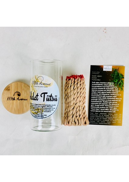 Halat Tütsü Seti Sedir modelleri