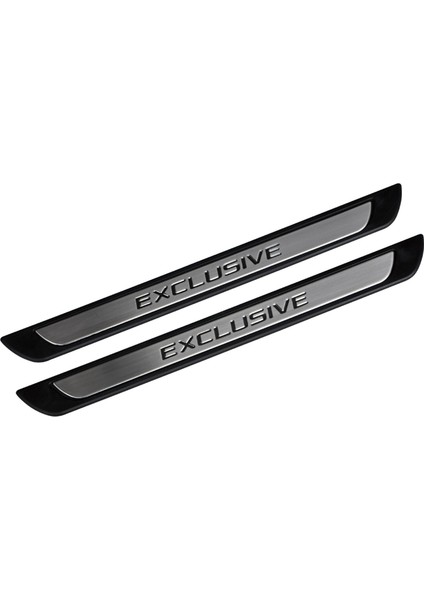 Volkswagen Caddy Krom Kapı Eşik Koruması Exclusive LINE2004-2010 2 Parça