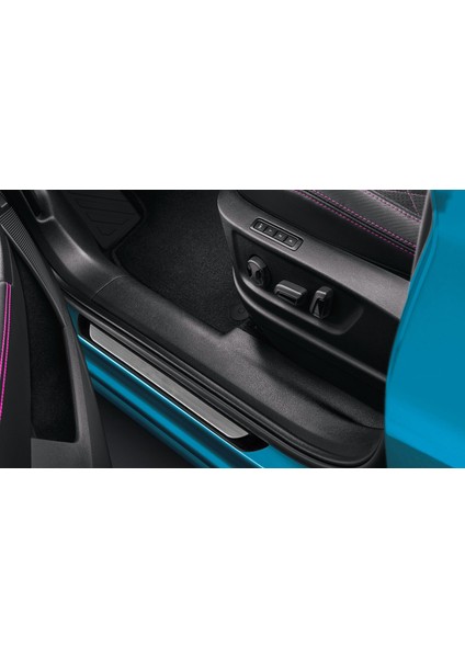 Volkswagen Polo Mk6 Krom Kapı Eşik Koruması Krom Line 2017 Üzeri 4 Parça