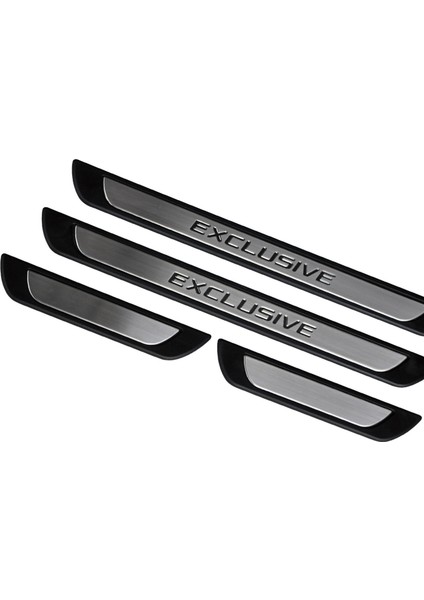 Honda Civic 9 Sd Krom Kapı Eşik Koruması Exclusive Line 2012-2015 4 Parça fırsatları