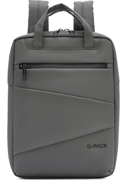 D-Pack Erkek Gri Kumaş Sırt Çantası 24Sbd30026F