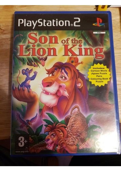 Ps2 Son Of The Lion King Orjinal Oyun