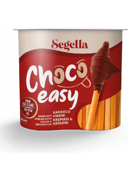 Choco Easy Kakaolu Fındık Kreması & Grisini 50 gr