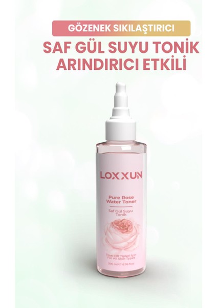 Saf Gül Suyu Tonik Etkili 100 ml