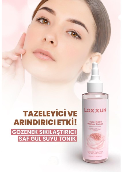 Saf Gül Suyu Tonik Etkili 100 ml