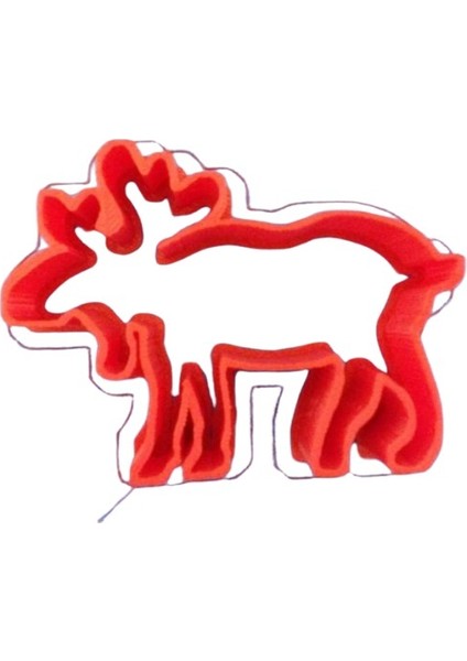 Moose Kek ve Kurabiye Kalıbı