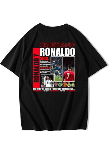 Oversize Cristiano Ronaldo Cr7 T-Shirt