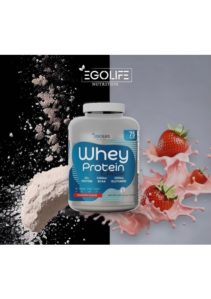 Egolife Nutrition Whey Protein Classic 2475 Gr 75 Servis