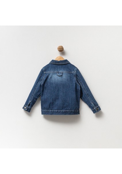Overdo Unisex 1-4 Yaş Basic Çocuk Kot Ceket
