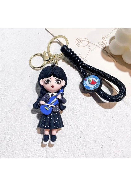 Wednesday Addams School Anahtarlık Çanta Süsü modelleri