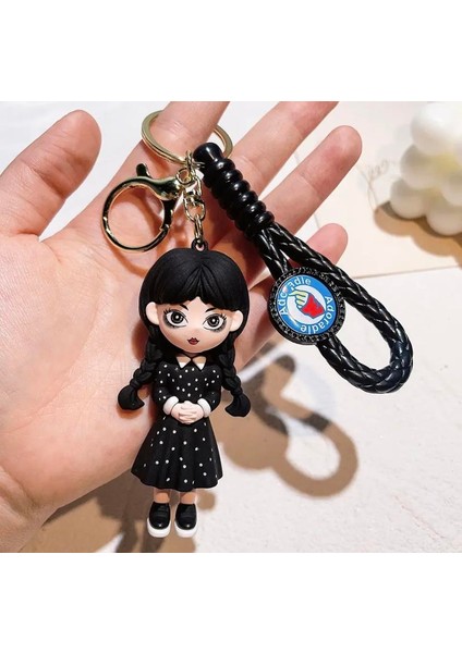 Wednesday Addams School Anahtarlık Çanta Süsü fırsatları