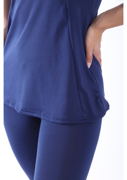 Kadın Dizüstü Taytlı Tankini Mayo Takımı 38-52 fırsatları