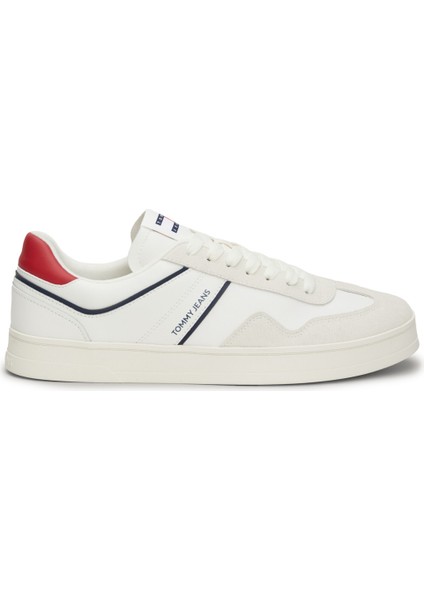 Tommy Hilfiger Tjm Leather Retro Cupsole Mavi Erkek Sneaker