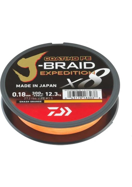 J-Braid Expedition X8 Ip Misina 150MT modelleri