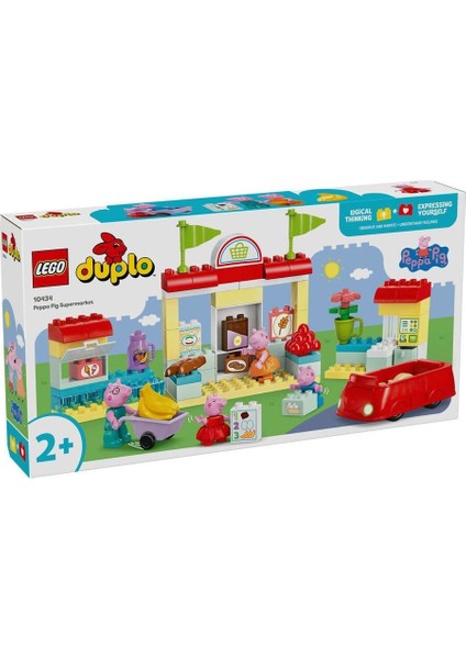 10434 LEGO Duplo Peppa Pig Süpermarket 70 Parça +2 Yaş