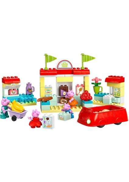 10434 LEGO Duplo Peppa Pig Süpermarket 70 Parça +2 Yaş