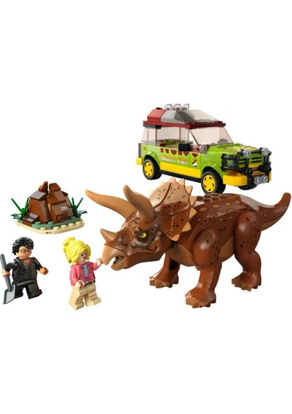 76959 LEGO Jurassic World Triceratops Araması 281 Parça +8 Yaş