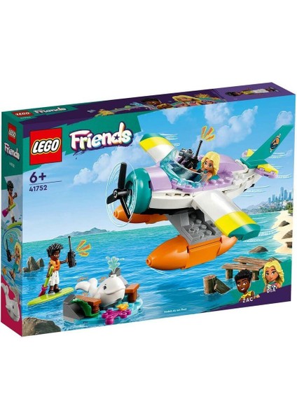 41752 LEGO Friends - Deniz Kurtarma Uçağı 203 Parça +6 Yaş