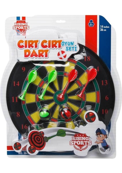 36789 Cırt Cırt Dart - Iğnesiz Dart Seti 36 cm