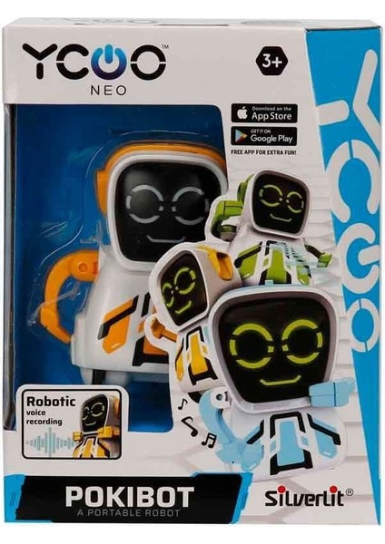 Sıl 88043 Silverlit Pokibot Robot Seri 2 -Necotoys