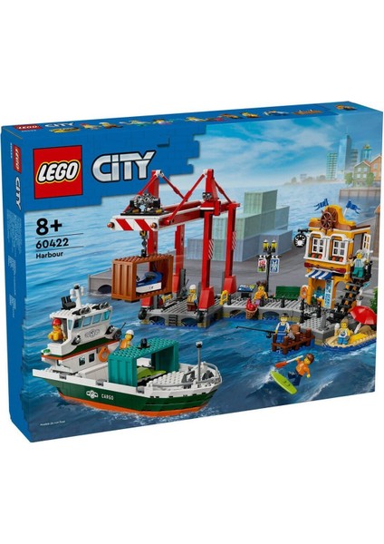 60422 LEGO City Yük Gemisi Liman 1226 Parça +8 Yaş