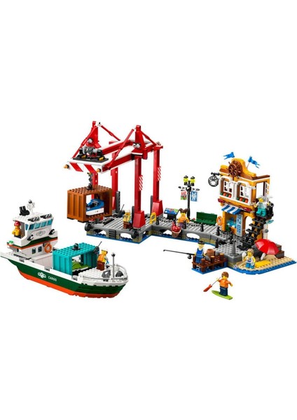 60422 LEGO City Yük Gemisi Liman 1226 Parça +8 Yaş