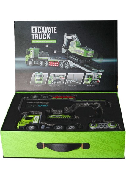 HJ8010 Kumandalı Tır Excavatör  -Gepettoys