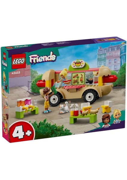 42633 LEGO Friends Sosisli Sandviç Arabası 100 Parça +4 Yaş